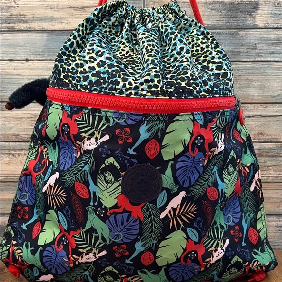 Disney x Kipling The Jungle Book Drawstring Backpack main image 12